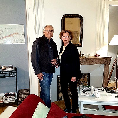Christine and Larry (My Home in Dijon, France, October 2018