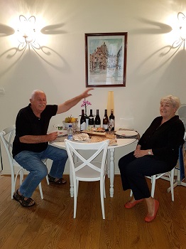 John and Diane (New Zealanders, My Home in Dijon)